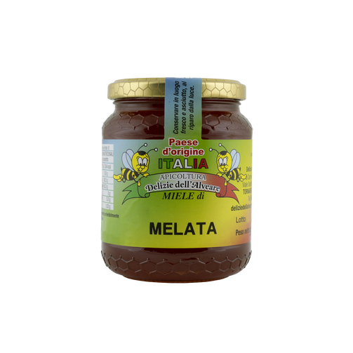 miele di melata, miele 100% italiano, miele biologico, miele di qualità, apicoltura delizie dell'alveare